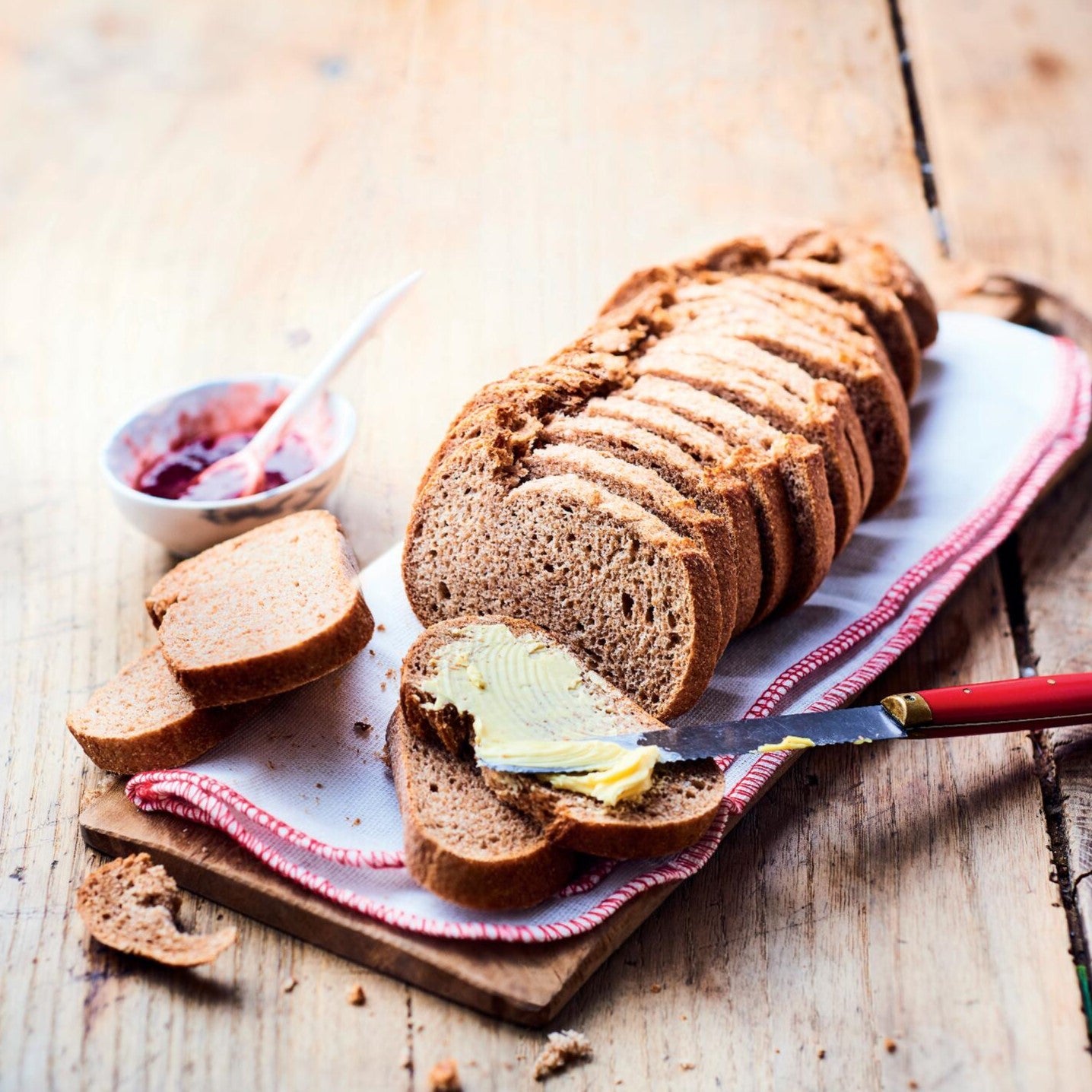 ピカール公式】全粒パンスライス 冷凍 450g Pain complet tranché