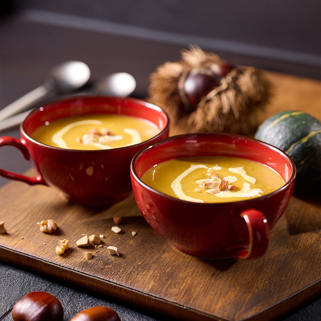 ピカール公式】滑らかなマロンとカボチャのスープ 冷凍 1kg Velouté