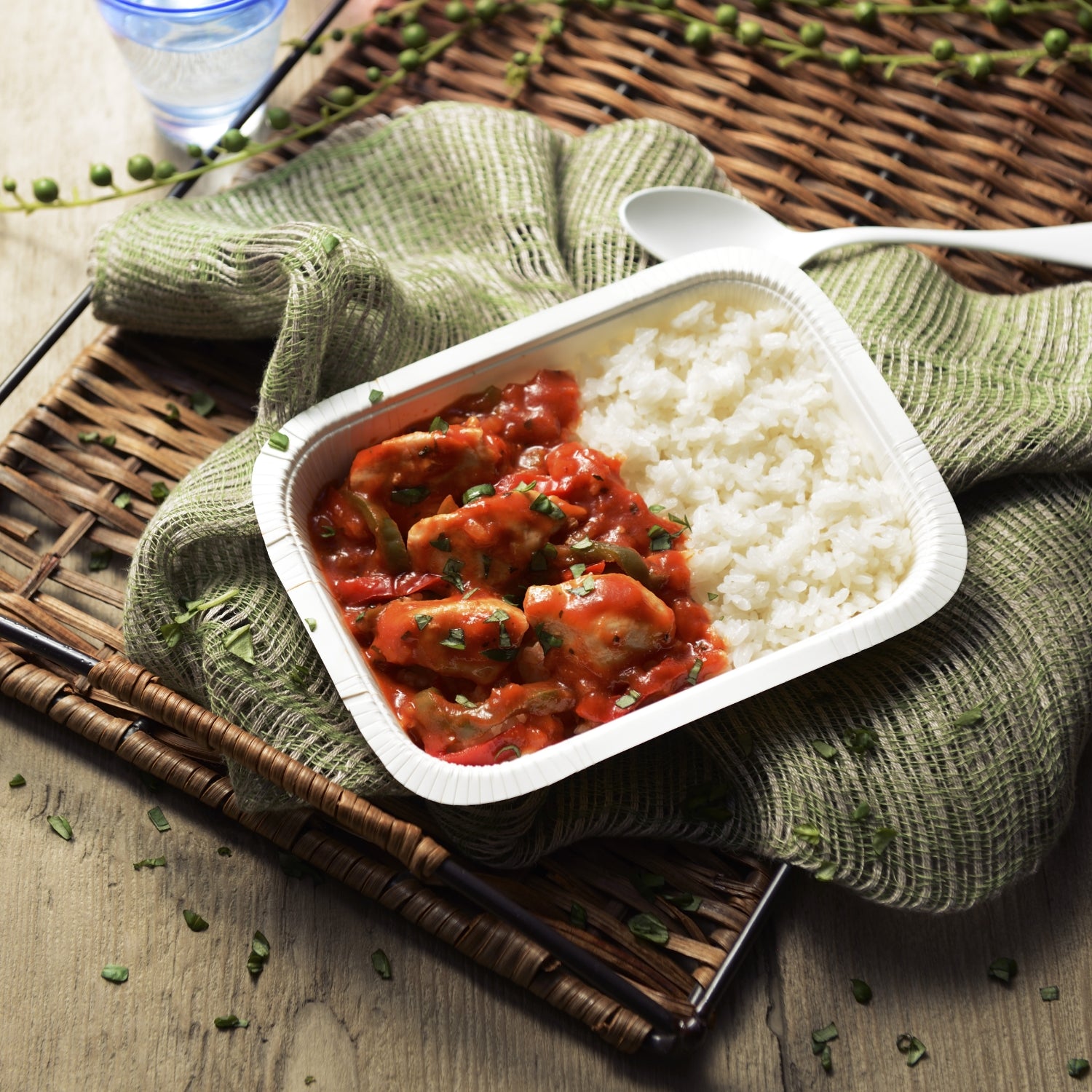 ピカール公式】バスク風チキンとライス 冷凍 300g Poulet à la