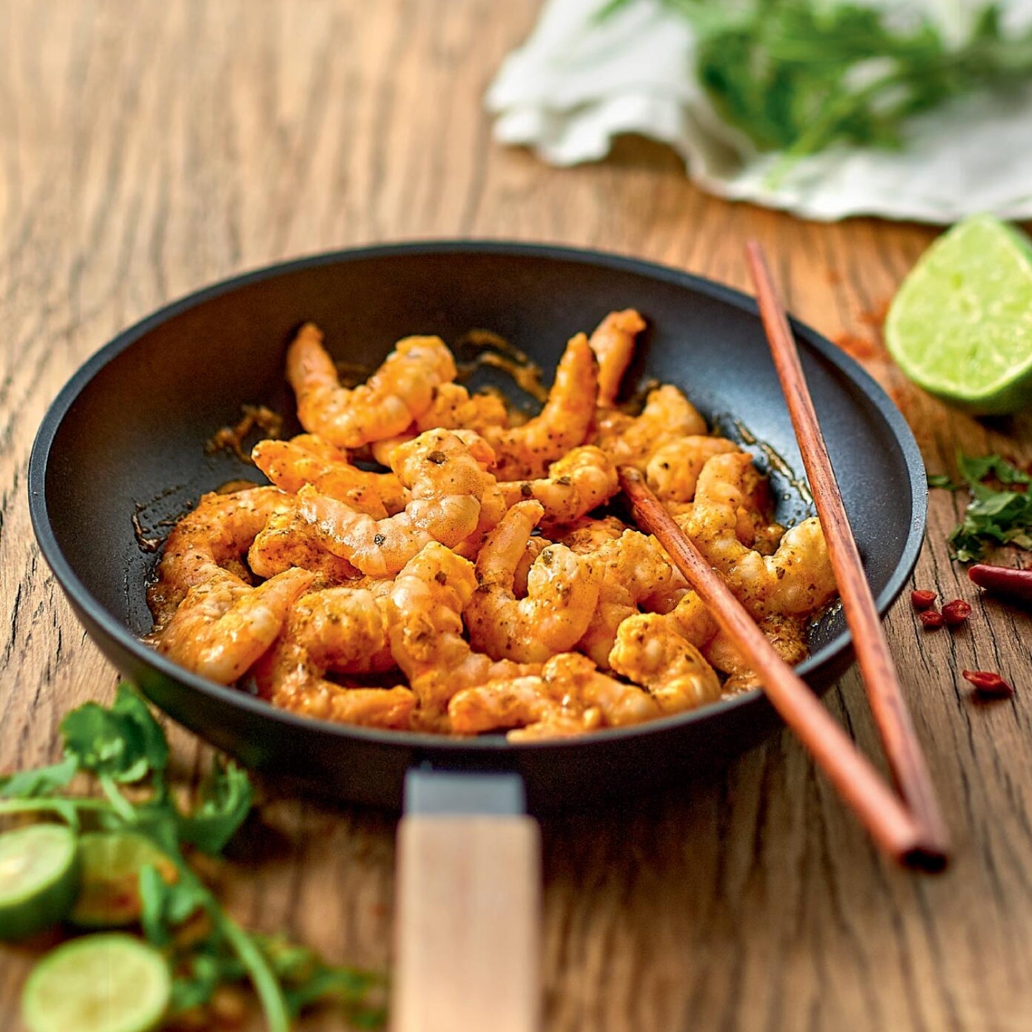 ピカール公式】小エビのカレー風味（タイ風仕立て） 冷凍 300g