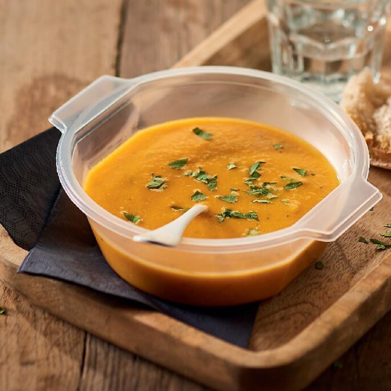 ピカール公式】サツマイモ、人参、ココナッツミルクのスープ 冷凍 400g