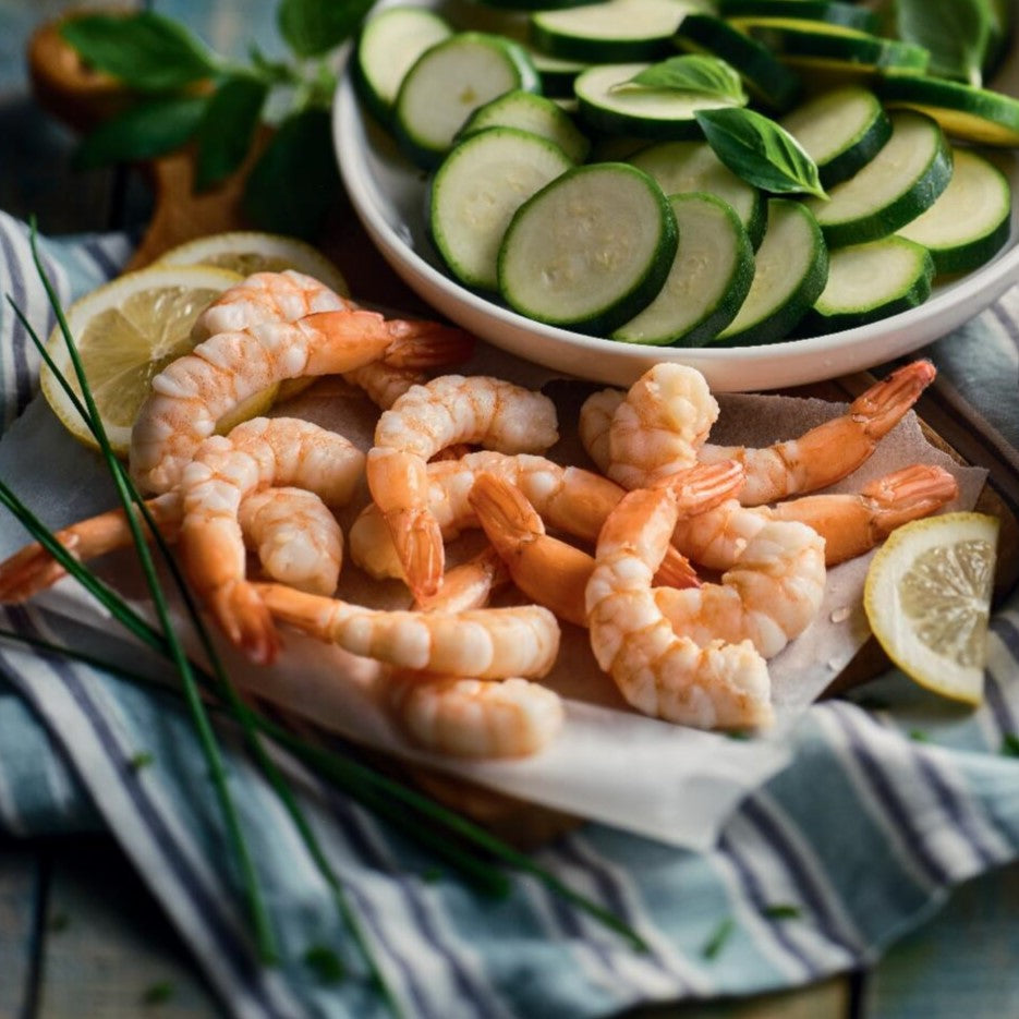 ピカ―ル公式】BIO むきエビ（加熱済） 冷凍 200g Queues crevettes