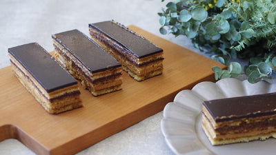 フランスの伝統「オペラ」 美しく洗練された大人のチョコレートケーキ