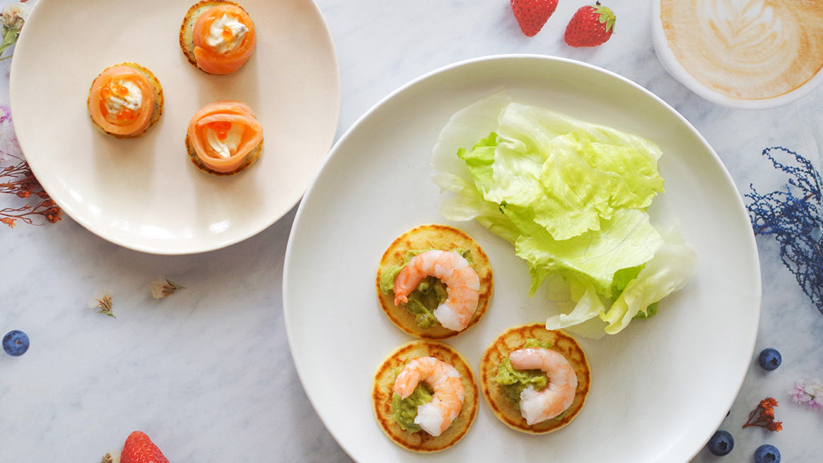 フランス風パンケーキ「ミニブリニ」はおうちでプチパーティーに最適！