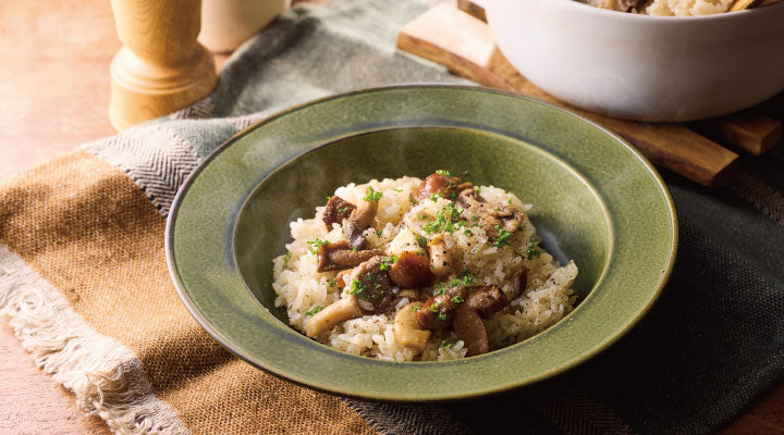 きのこの洋風炊き込みご飯