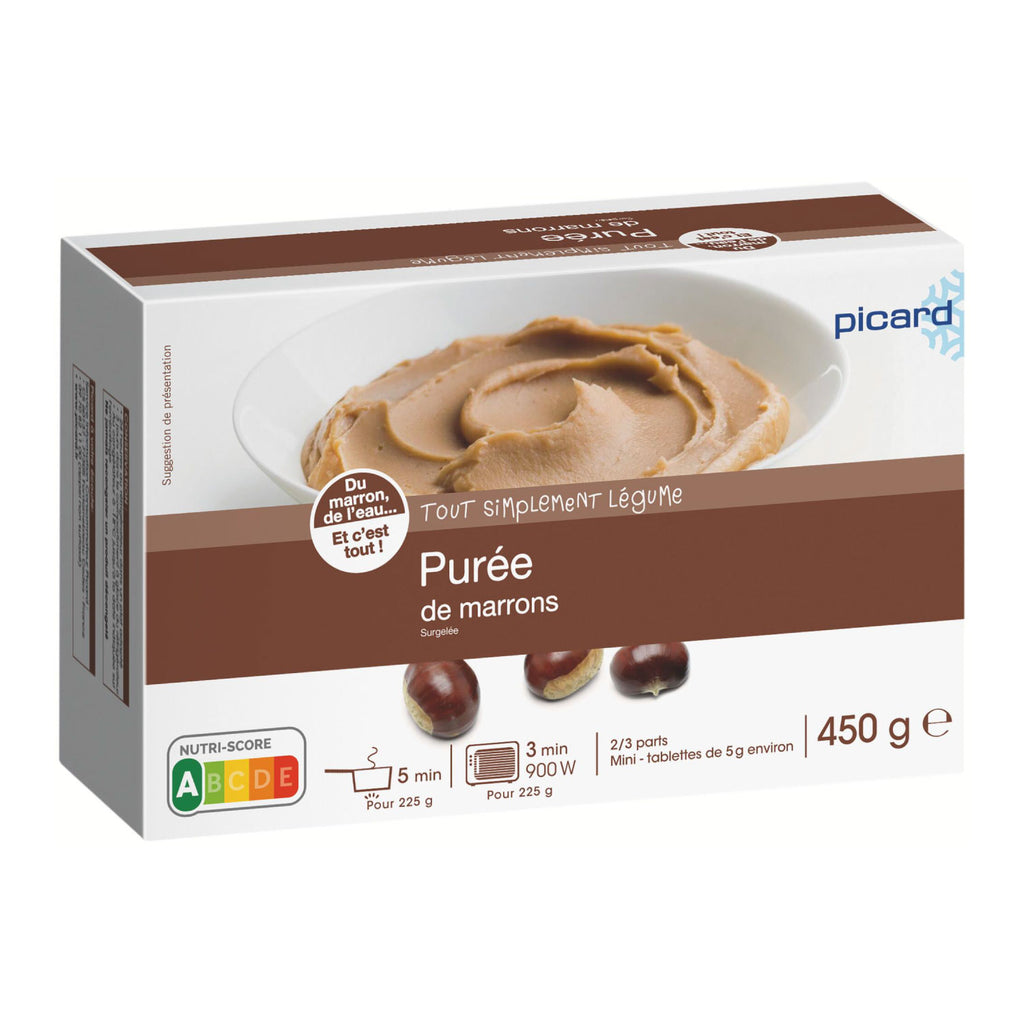 ピカール公式】マロンピューレ 冷凍 450g Purée de marron – Picard