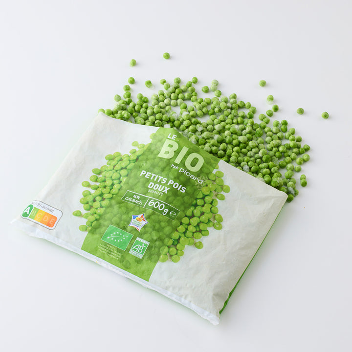 ピカール公式】BIO グリンピース 冷凍 600g / Petits pois doux bio