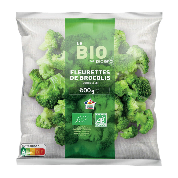 ピカール公式】BIO ブロッコリー 冷凍 600g フランス産 Fleurettes de