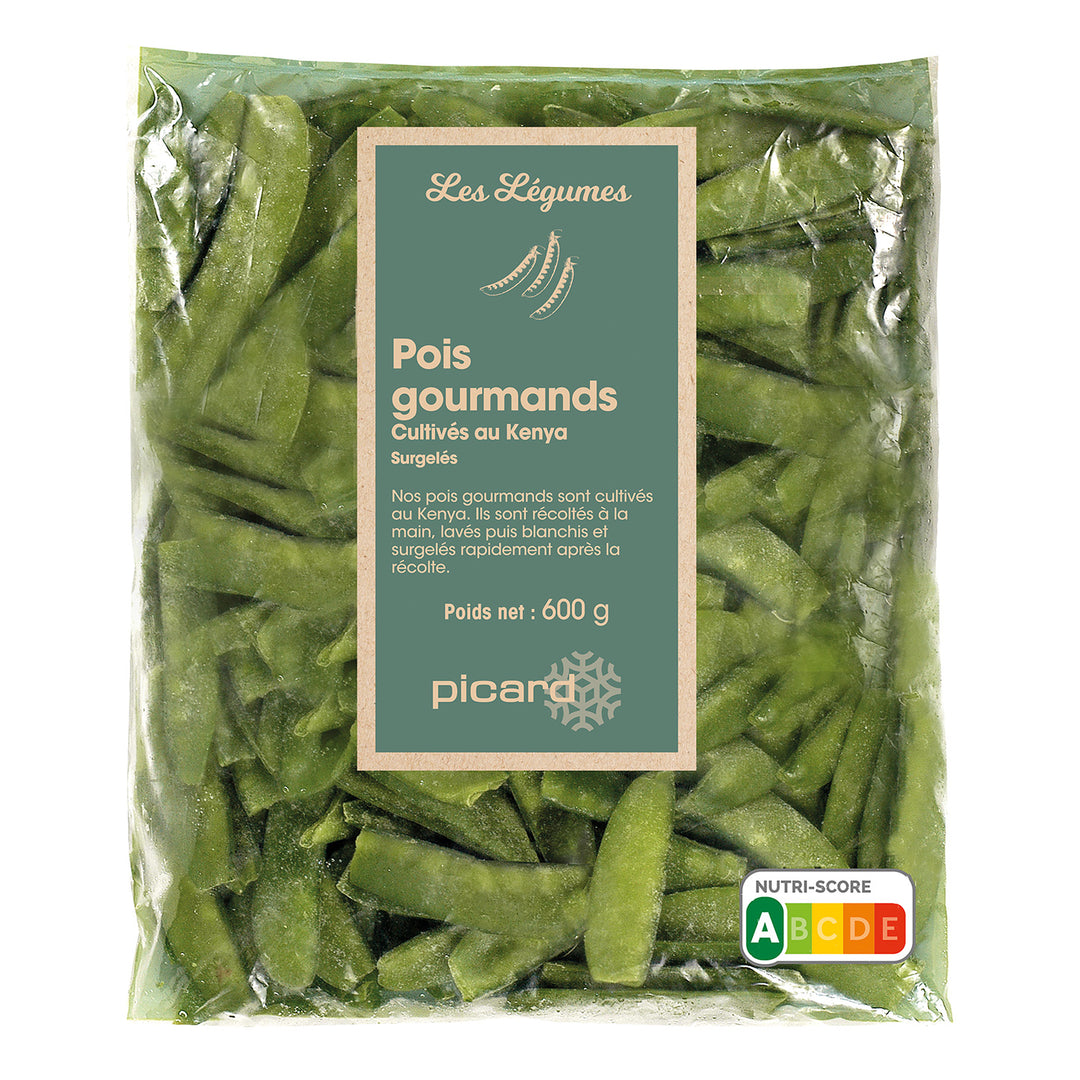 ピカール公式】サヤエンドウ 冷凍 筋取り済み 600g Pois gourmands