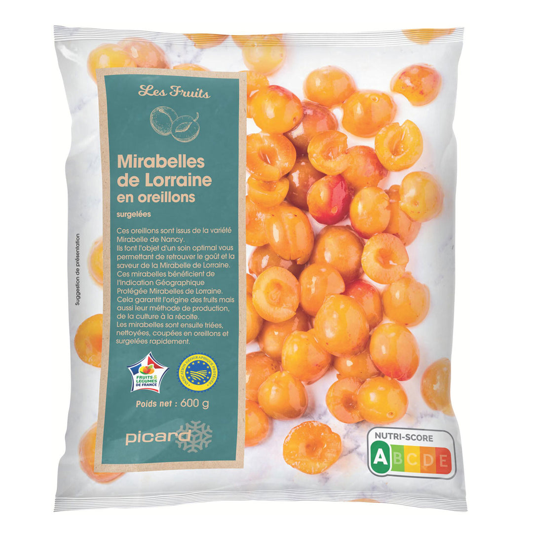 ピカール公式】ロレーヌ産ミラベル（種抜き） 冷凍 600g / Mirabelles