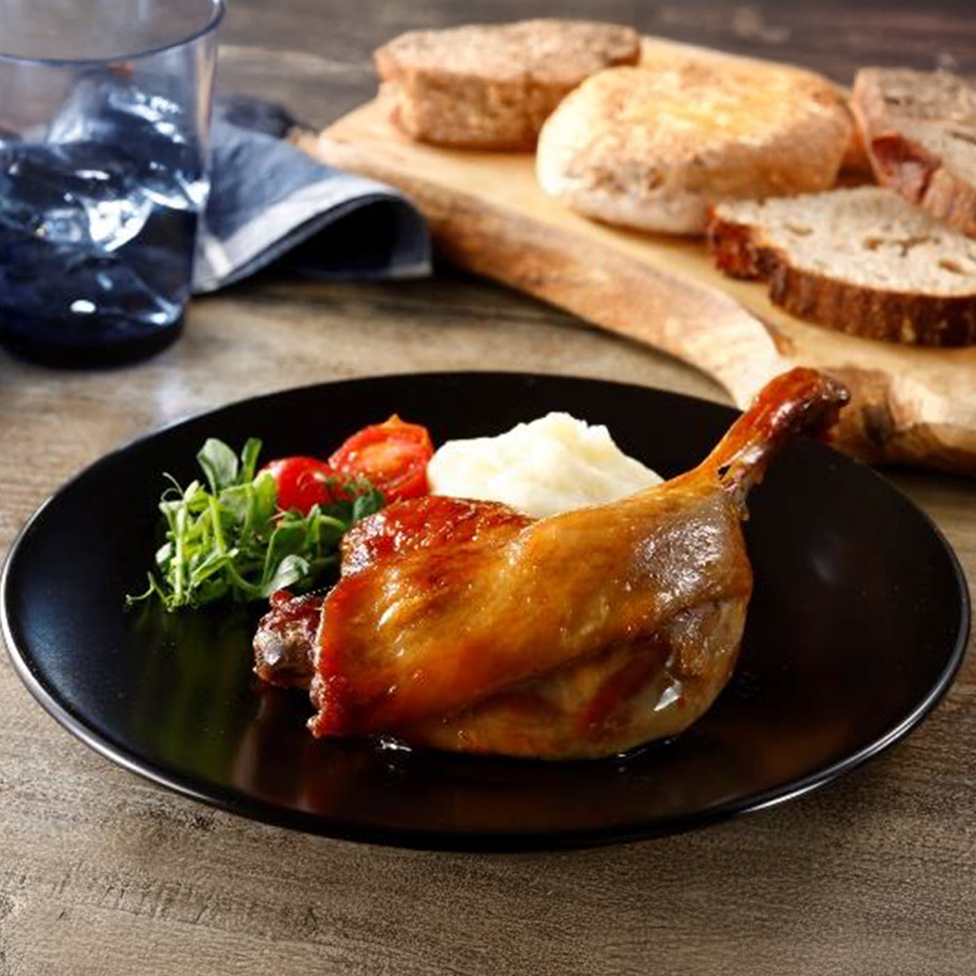 国産鴨のコンフィ