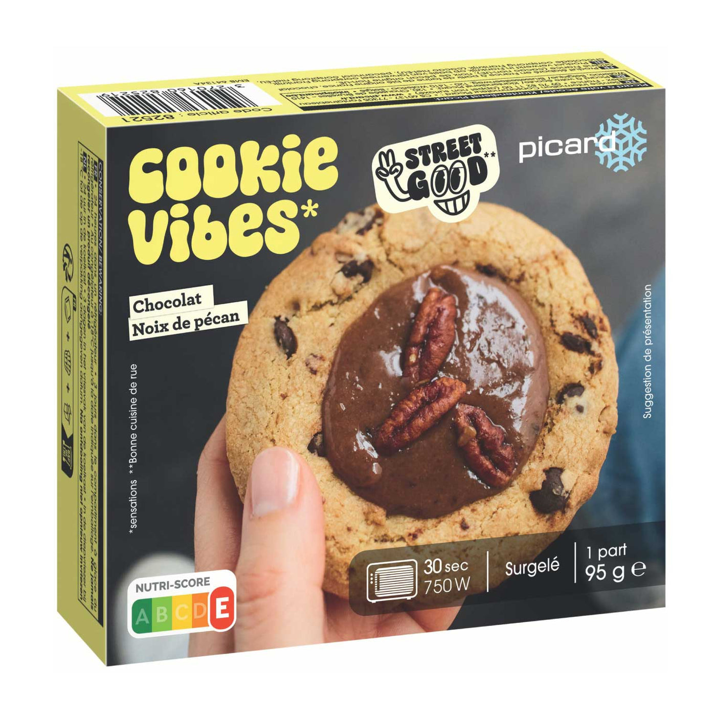 ピカール公式】クッキーバイブス（ピーカンナッツとショコラ） 冷凍