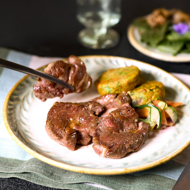 ピカール公式】オーストラリア産ラムかたロース ステーキ用 冷凍 170g