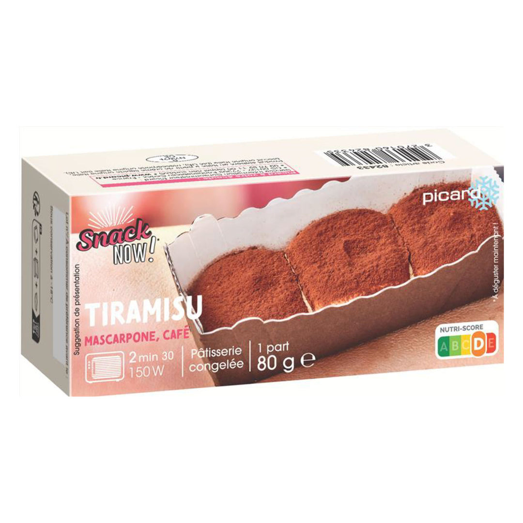 ピカール公式】ティラミス・プティ 冷凍 80g Tiramisu, 1 part