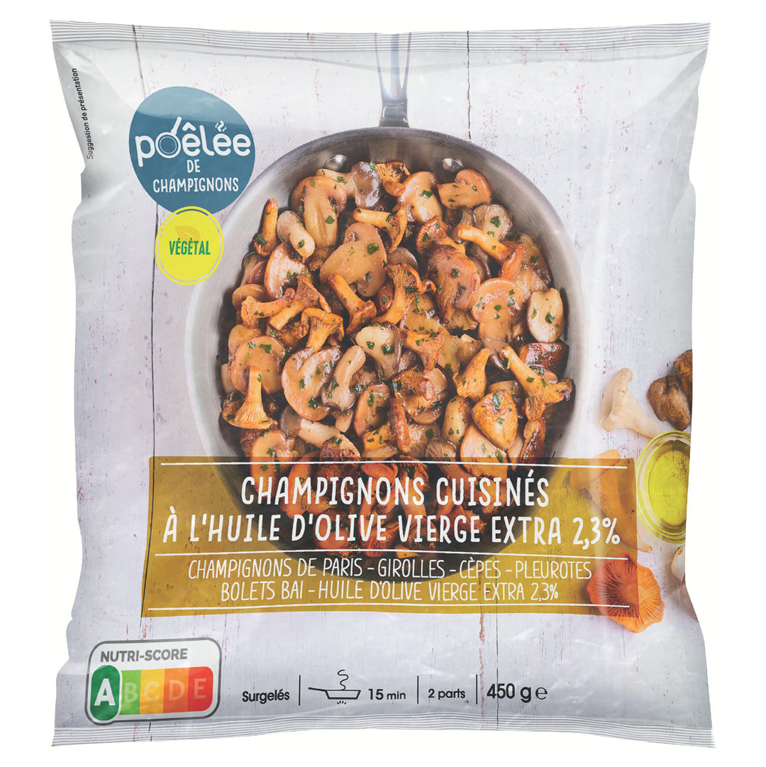 ピカール公式】5種類のキノコのポワレ オリーブオイルソース 冷凍 450g