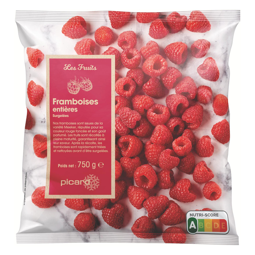 ピカール公式】フランボワーズ 冷凍 750g / Framboises entières