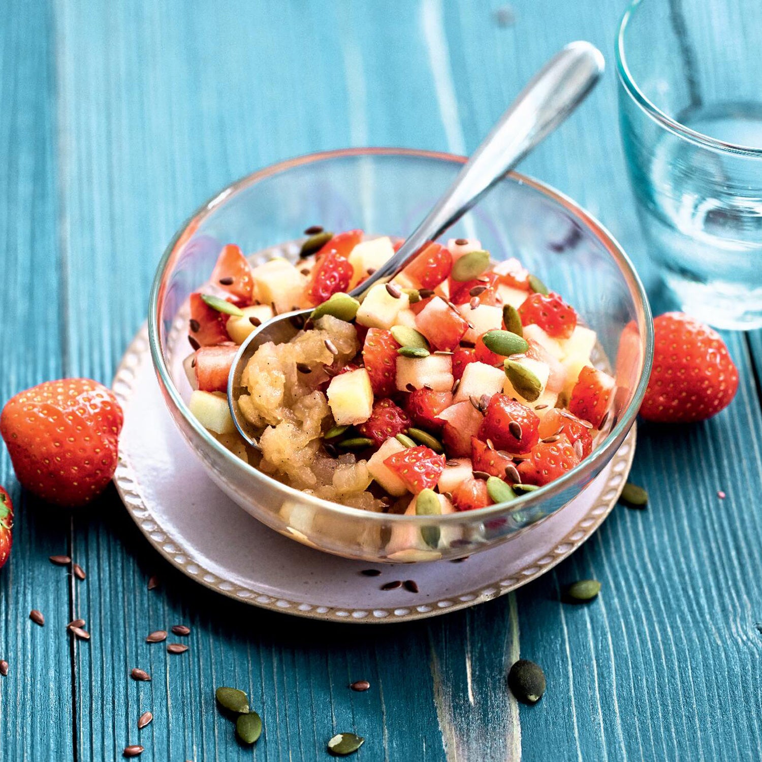 新品　ビレロイ&ボッホ　プチフルール　ケーキスタンド　コンポート　フルーツボウル ピカール公式】フルーツボール 冷凍 150g Salade de fruits mangue