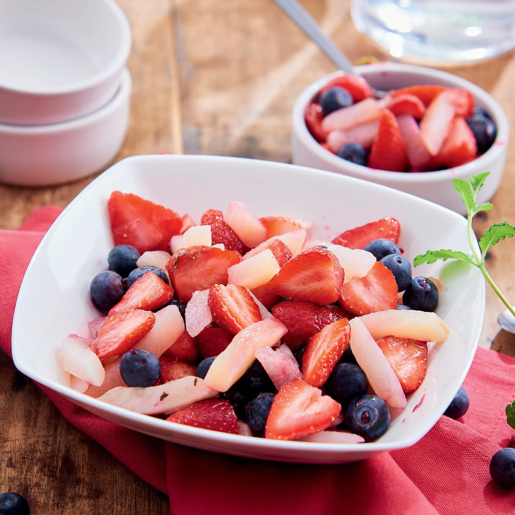 ピカール公式】フルーツサラダ（白桃、イチゴ、ブルーベリー） 冷凍