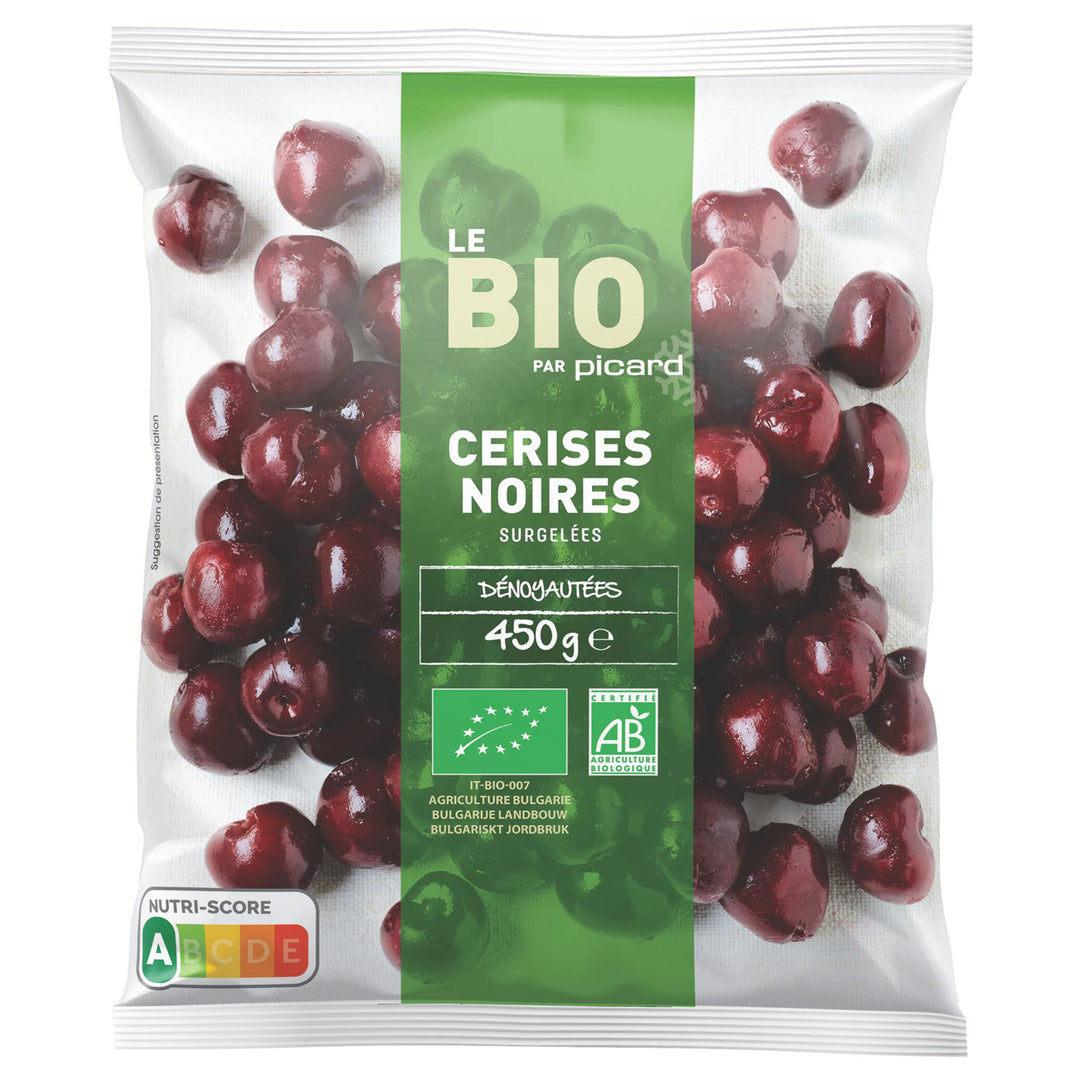 ピカール公式】BIO ダークチェリー（種抜き） 冷凍 450g / Cerises