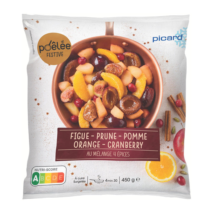ピカール公式】5種類のフルーツのポワレ フェスティブ・スパイス 冷凍