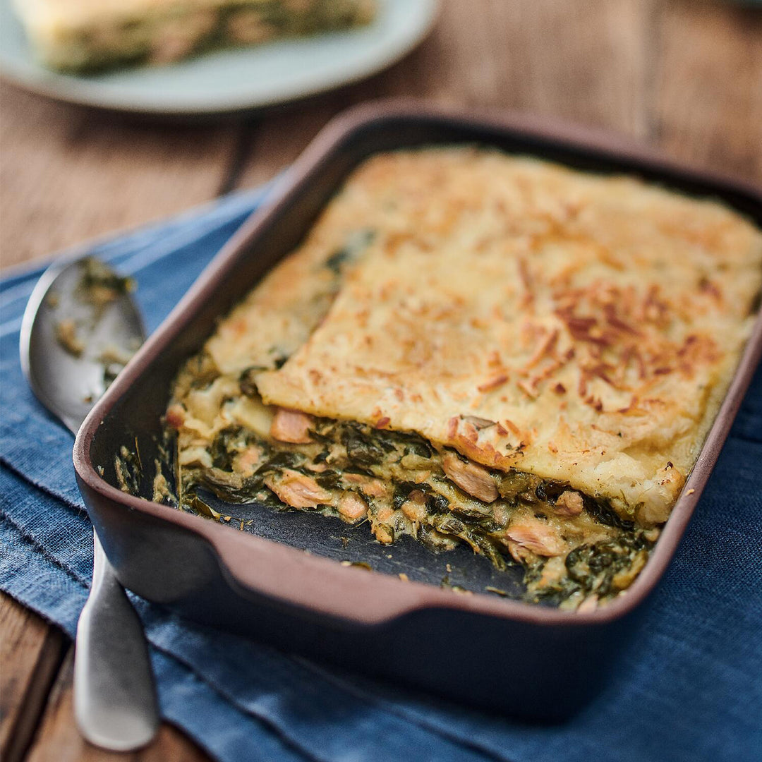 ピカール公式】サーモンとほうれん草のラザニア・グラン 冷凍 900g