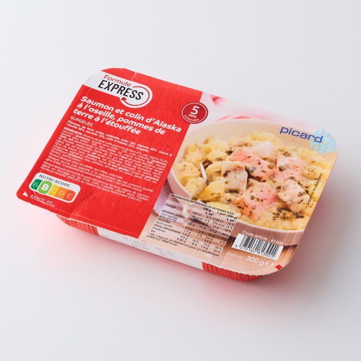 ピカール公式】サーモンと白身魚のオゼイユソースとジャガイモの