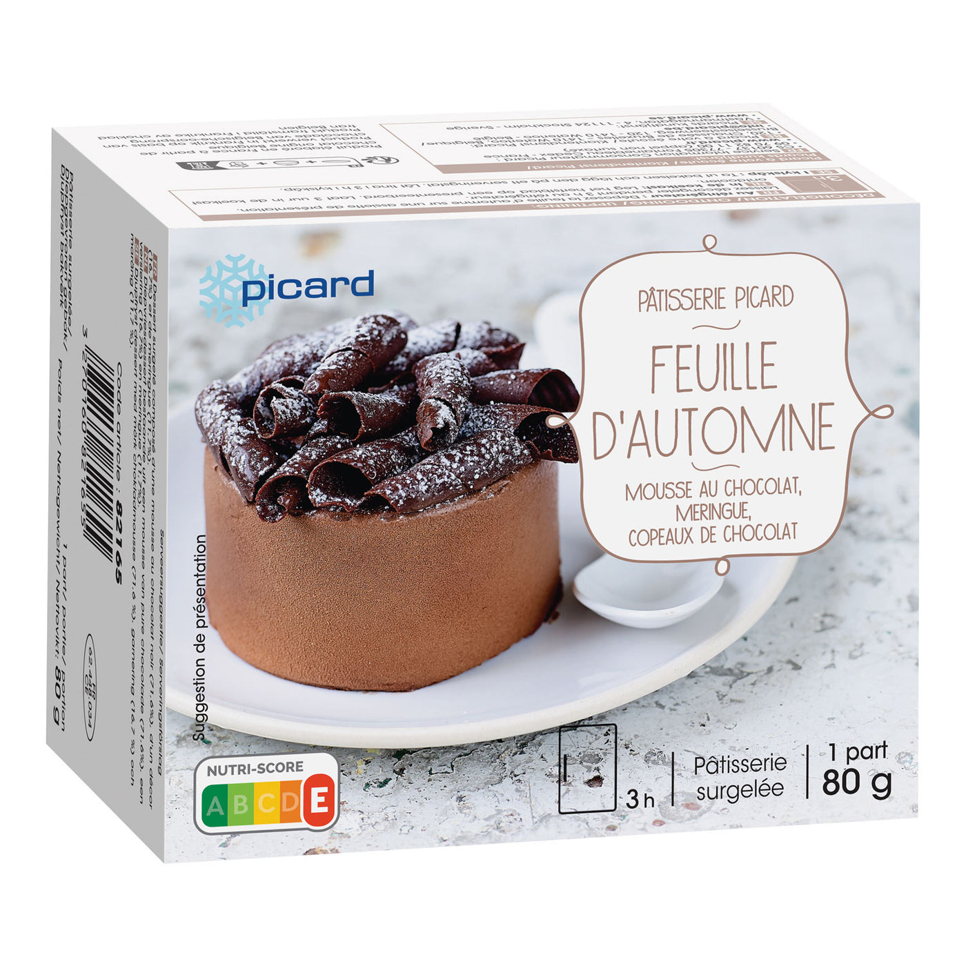 フィーユ・ドートンヌ（チョコレートとメレンゲのケーキ）