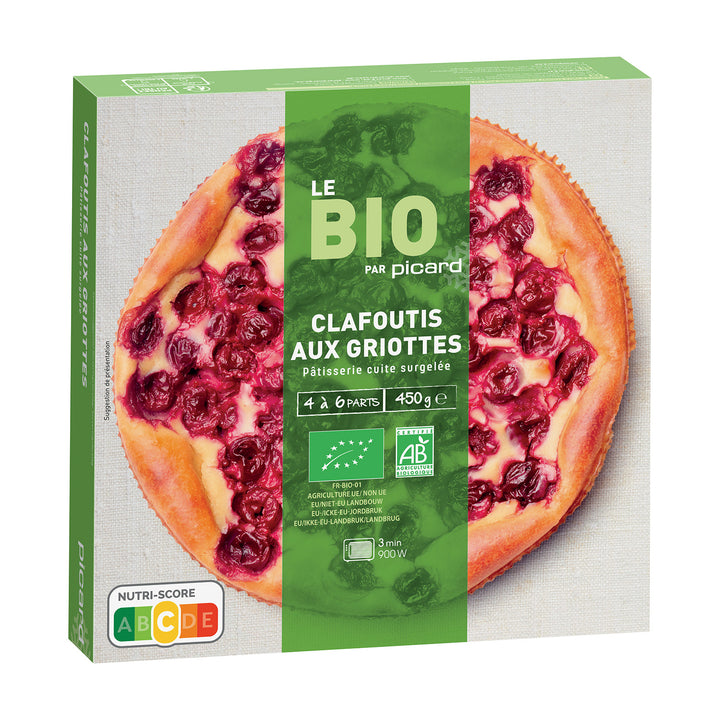 ピカール公式】BIO サクランボのクラフティ 冷凍 450g Clafoutis aux