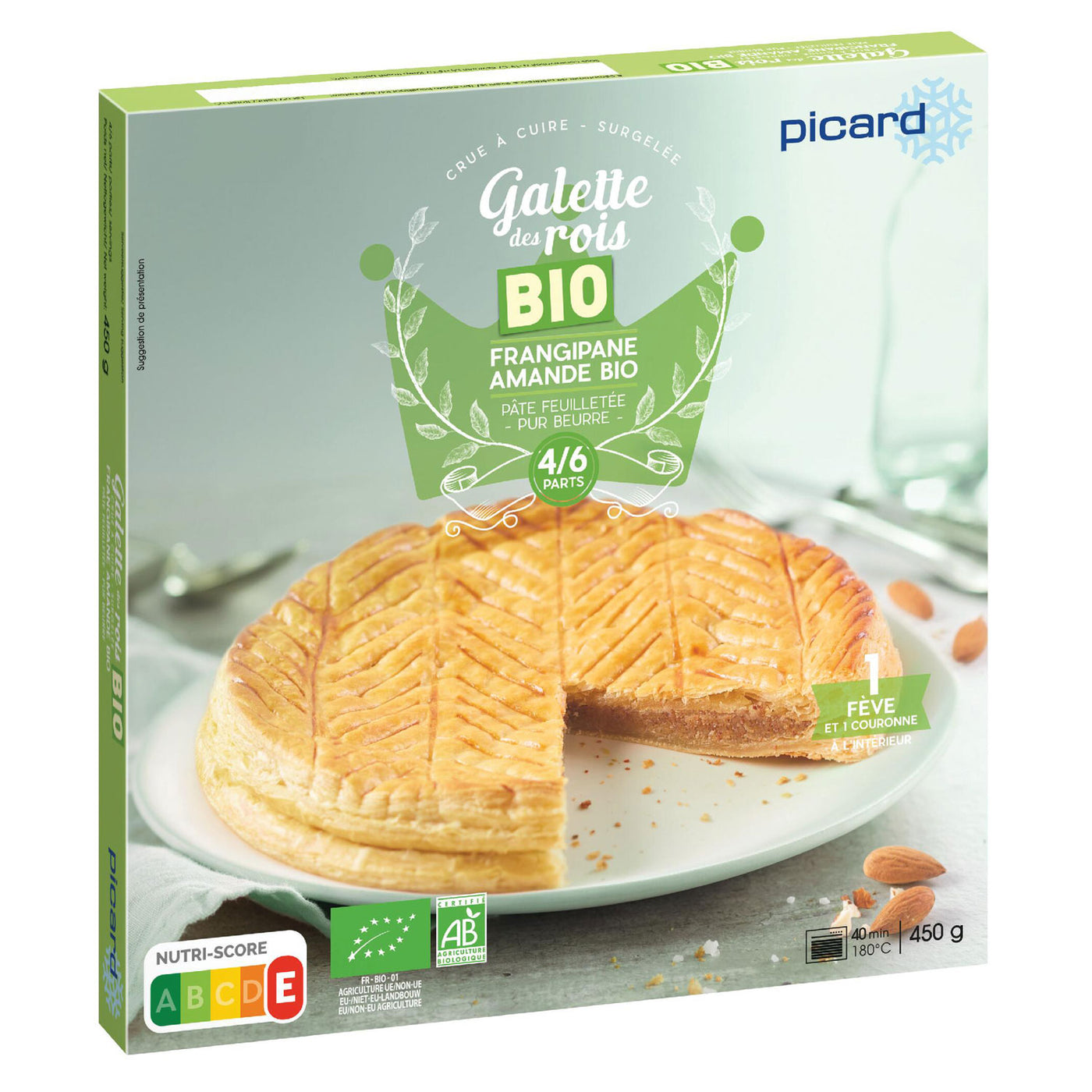 ピカール公式】BIO ガレット・デ・ロワ 冷凍 / Galette des rois bio