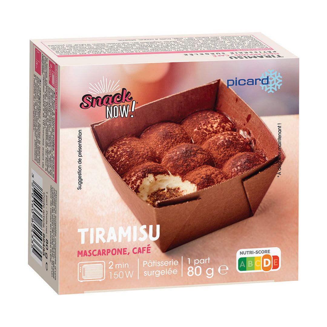 ピカール公式】ティラミス・プティ 冷凍 80g Tiramisu, 1 part – Picard(ピカール)冷凍食品 Online Shop