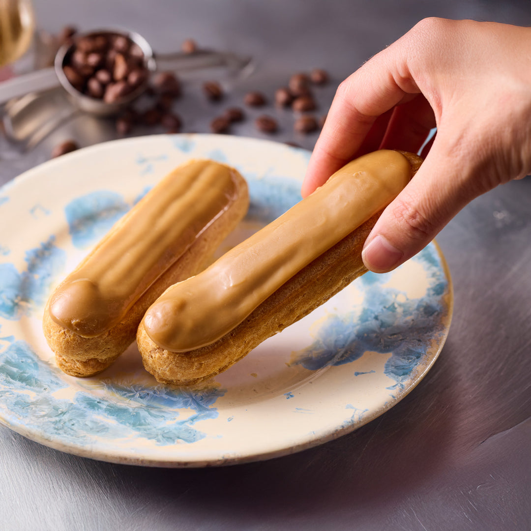 ピカール公式】エクレア・カフェ 冷凍 4個入 4 éclairs au café