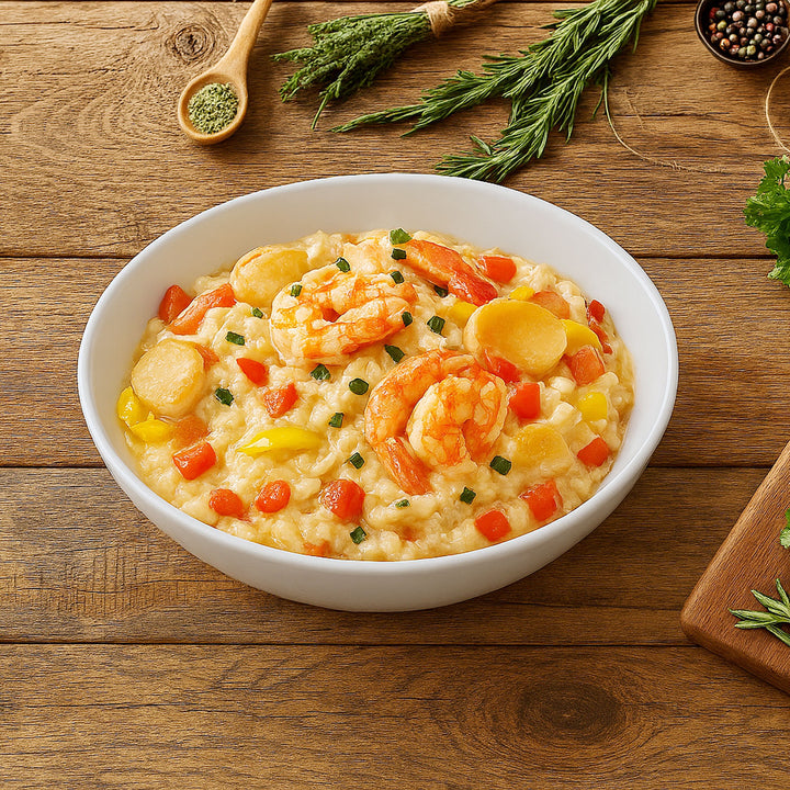 ピカール公式】サンジャックとエビのリゾット（トリュフ入り） 冷凍