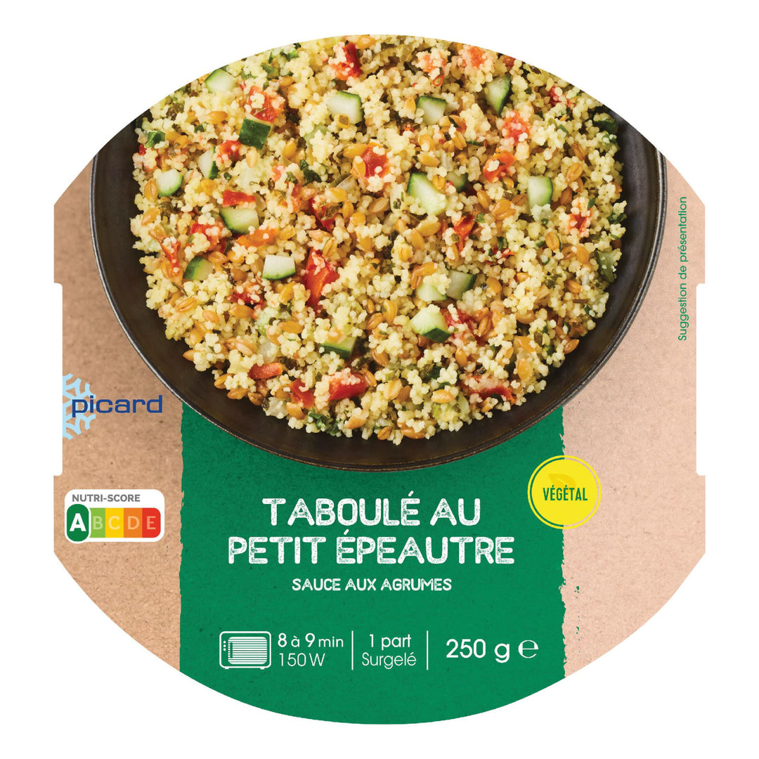 ピカール公式】古代小麦のタブレ 柑橘ソース 冷凍 250g Taboulé au