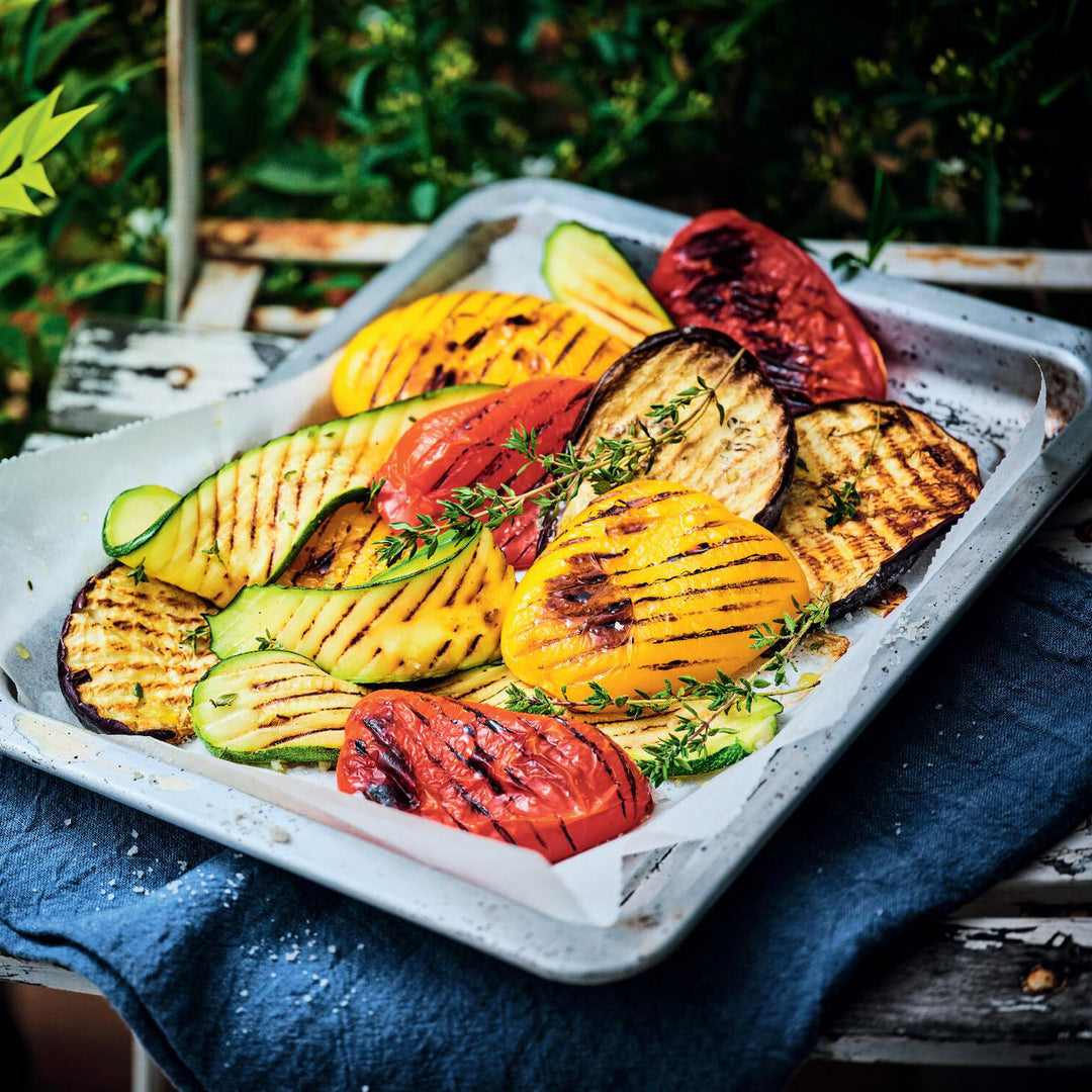 ピカール公式】4種類の焼き野菜ミックス（ナス、ズッキーニ、赤・黄