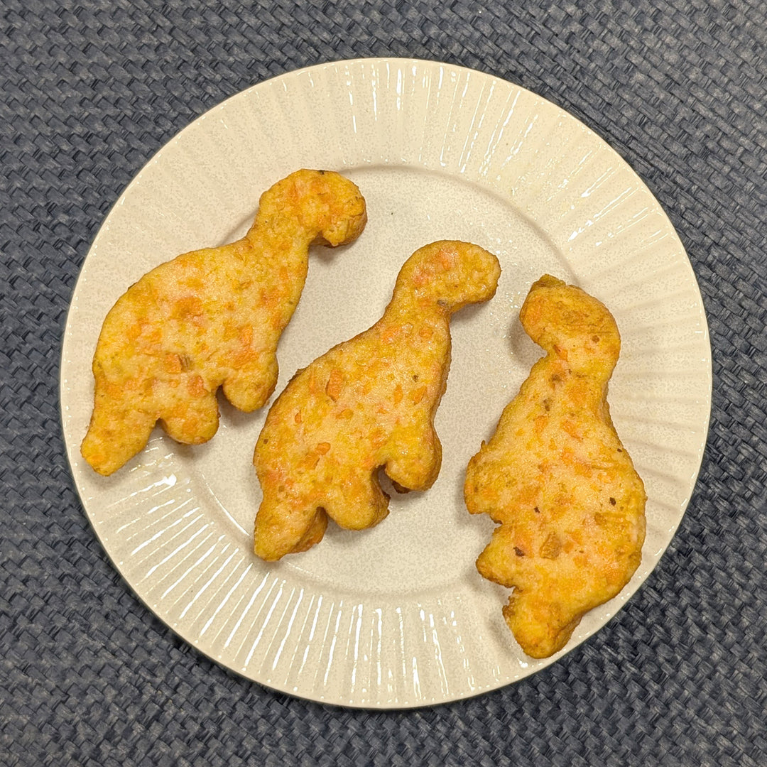 ピカール公式】恐竜のフリット（ニンジン、ジャガイモ、エメンタール