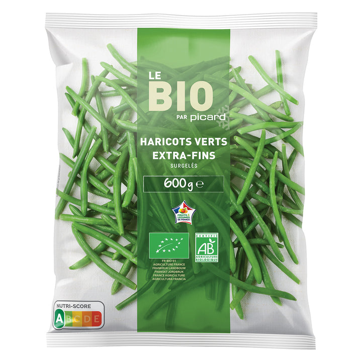 東京ピカール ピカール公式】 BIO インゲン（極細）冷凍 600g Haricots verts extra