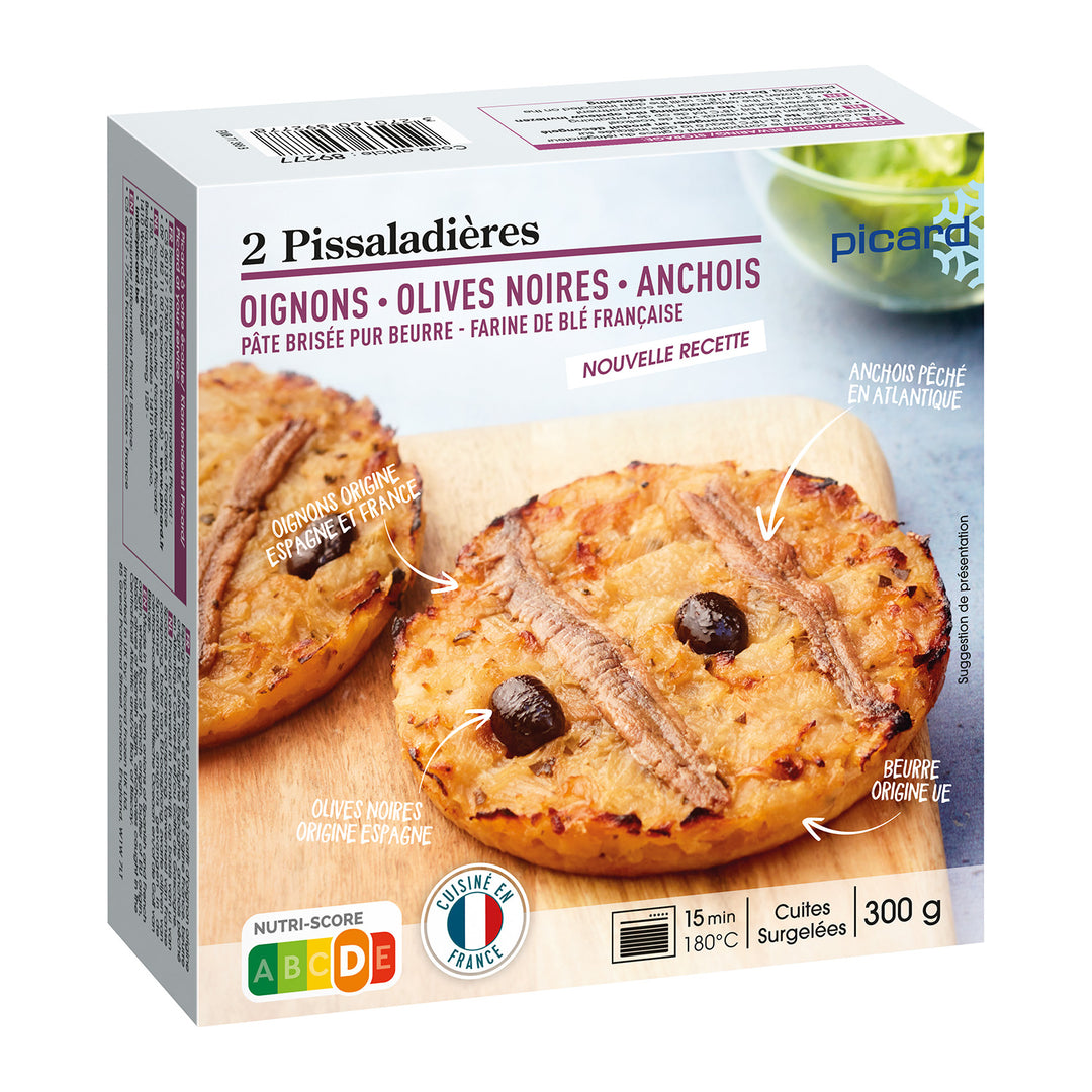 ピカール公式】ピサラディエール 冷凍 300g/2 pissaladières oignons