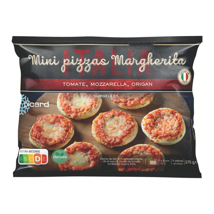 ピカール公式】マルゲリータのミニピッツァ 270g 冷凍/Mini pizzas