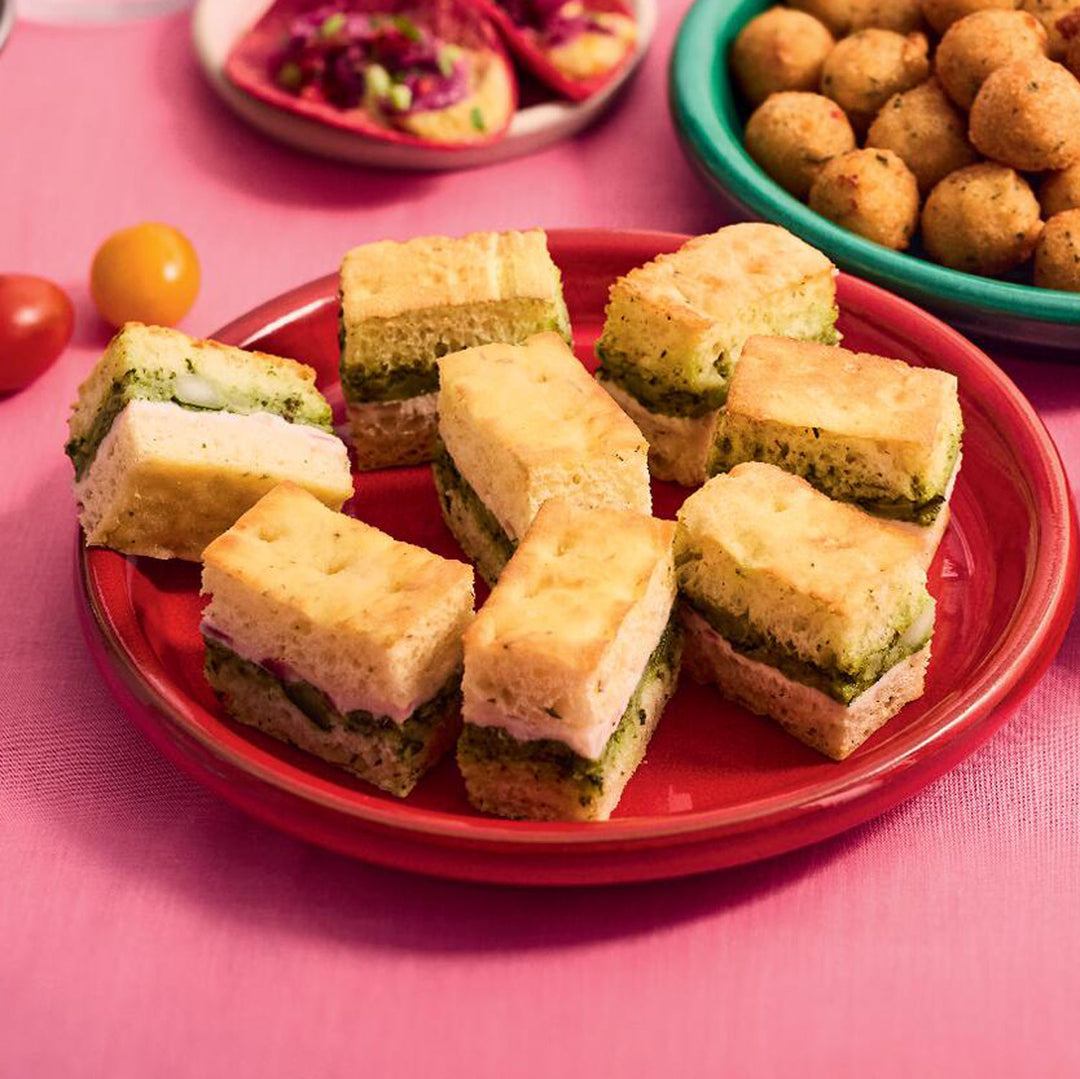 ピカール公式】グリルズッキーニとチーズのミニフォカッチャ 冷凍 140g