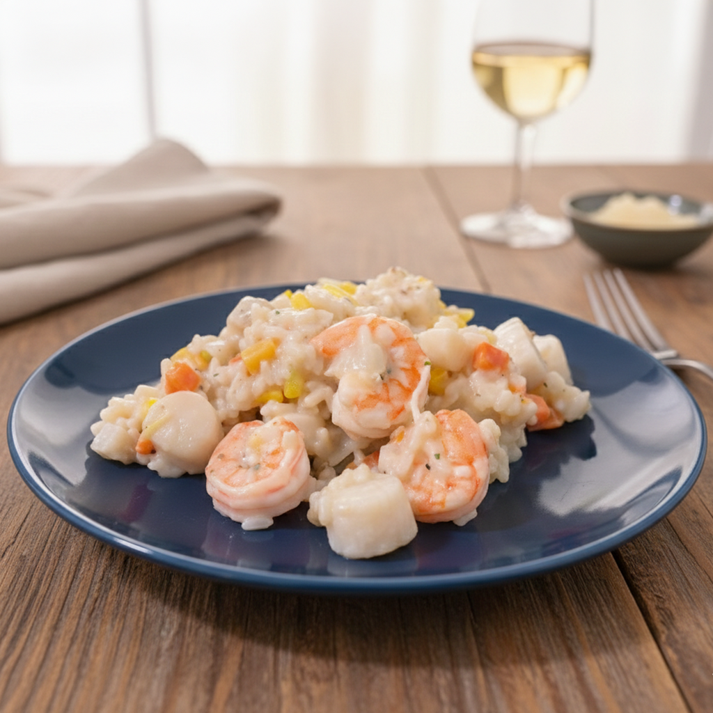 ピカール公式】サンジャックとエビのリゾット（トリュフ入り） 冷凍