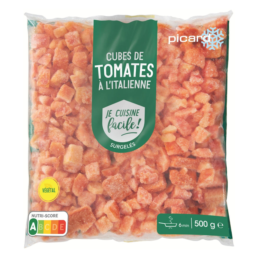 ピカール公式】イタリア風トマトキューブ 冷凍 イタリア産 500g Cubes
