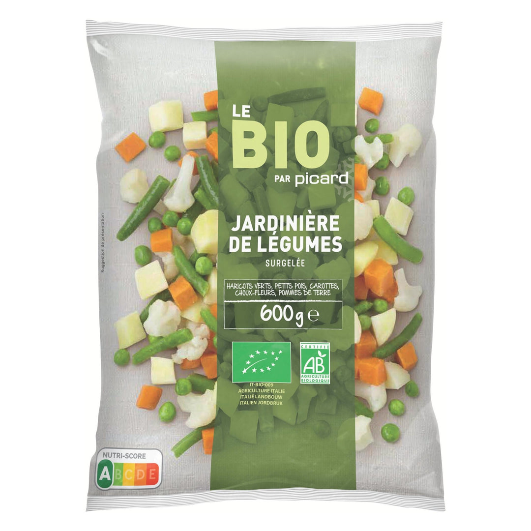 ピカール公式】BIO 付け合わせ野菜ミックス 冷凍 600g Jardinière de