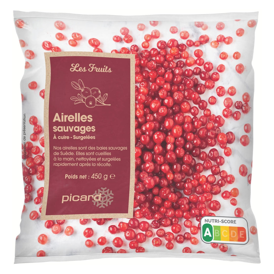 ピカール公式】リンゴンベリー 冷凍 450g / Airelles，Suède – Picard