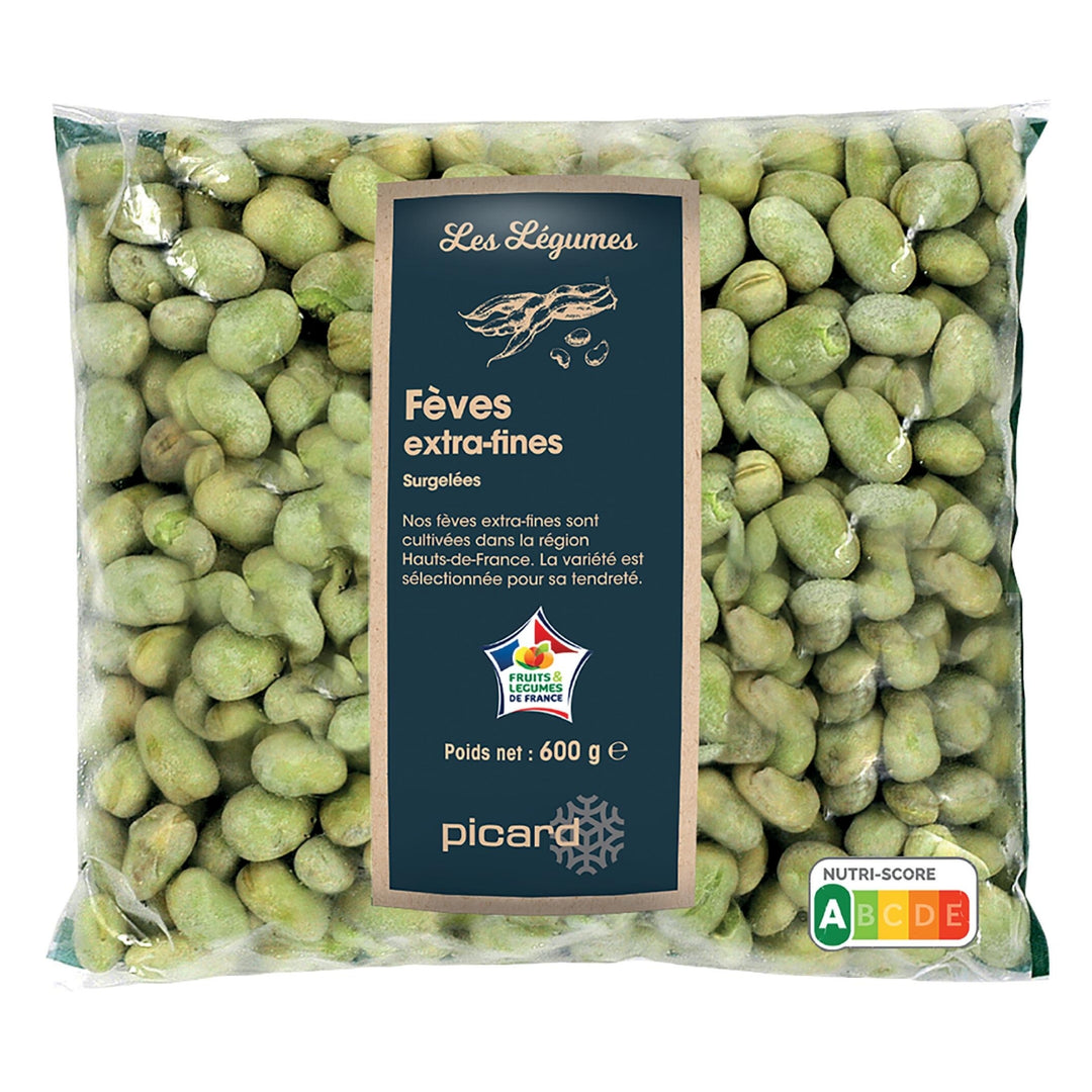 ピカール公式】そら豆（小粒） 冷凍 フランス産 600g Fèves extra