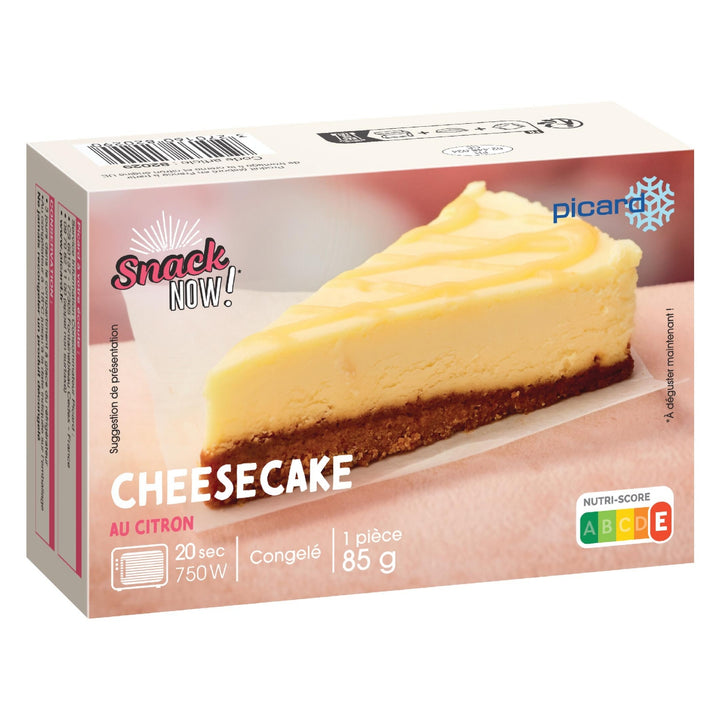 ピカール公式】チーズケーキ（レモン風味） 冷凍 75g Cheesecake au