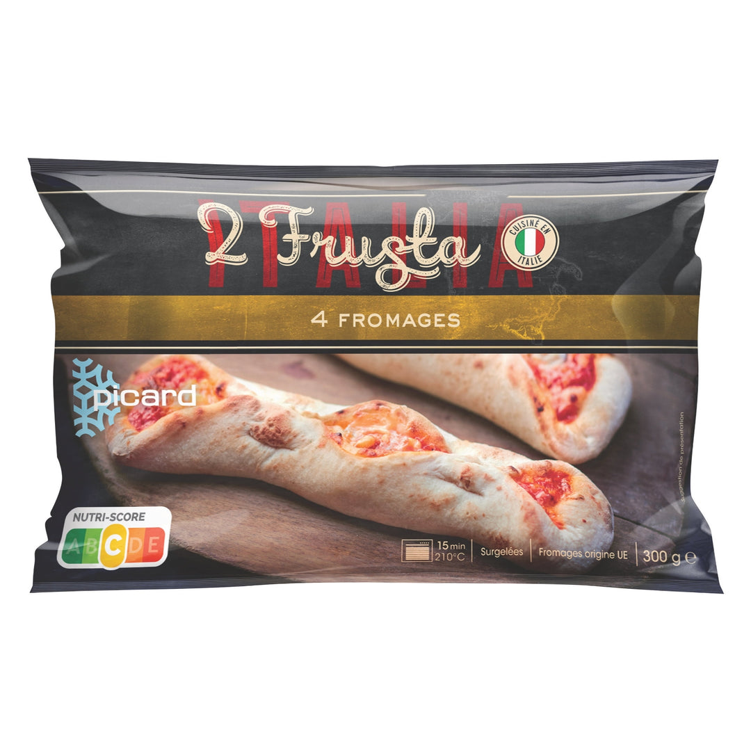 ピカール公式】フルスタ 4種類のチーズのスナックピッツァ 冷凍 2個入