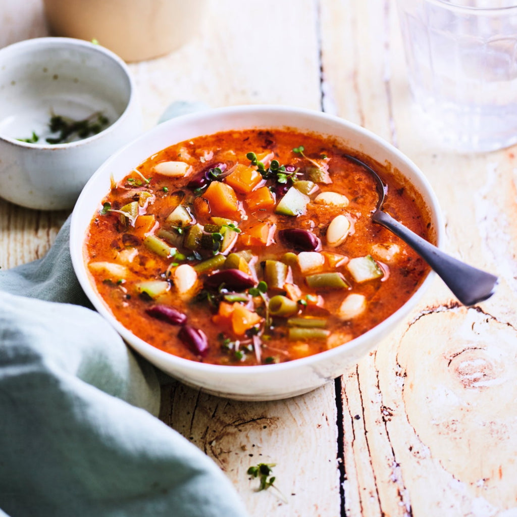 ピカール公式】バジル風味の野菜スープ 冷凍 400g Soupe au pistou