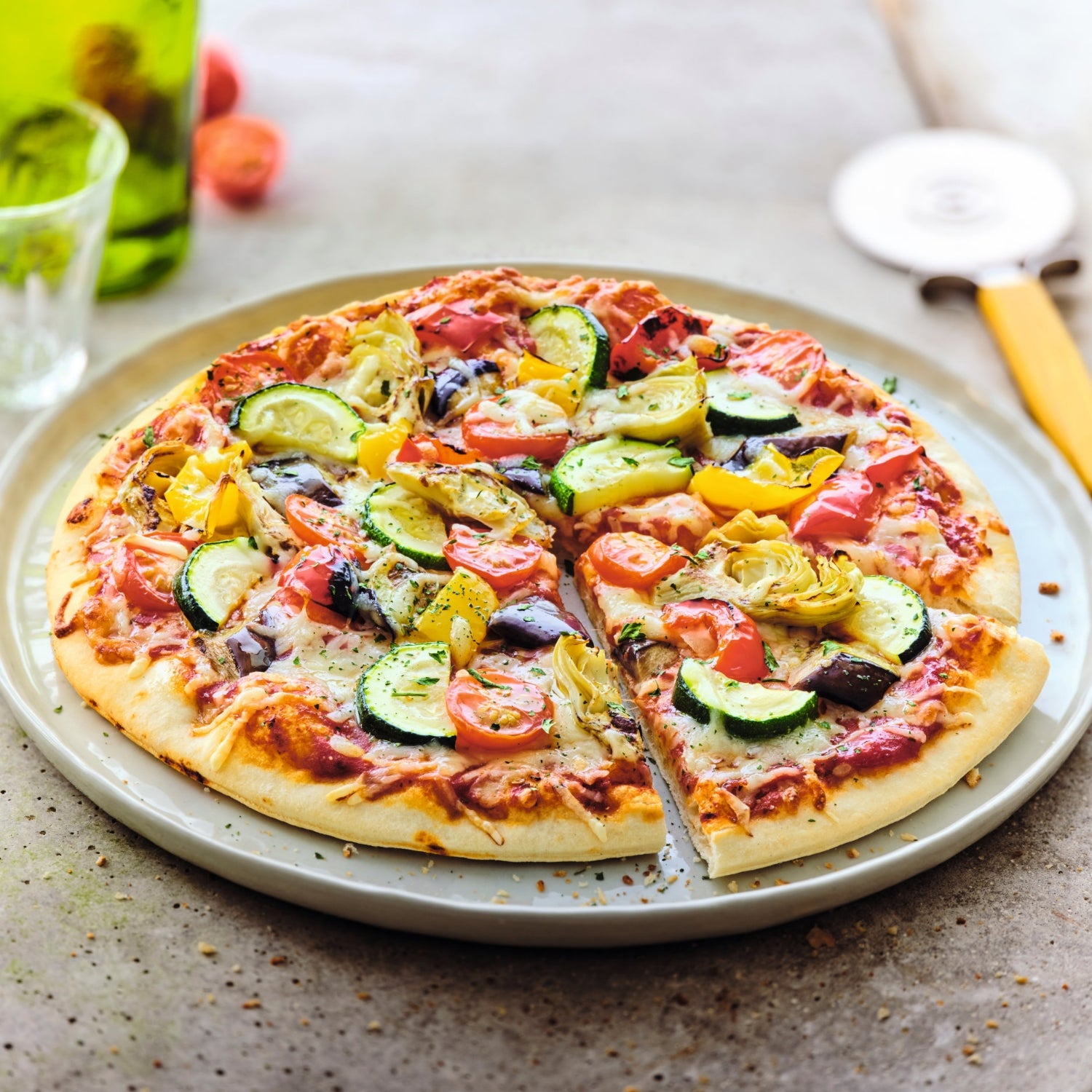 ピカール公式】四季のBIO野菜のピッツァ 冷凍 420g（直径約24cm