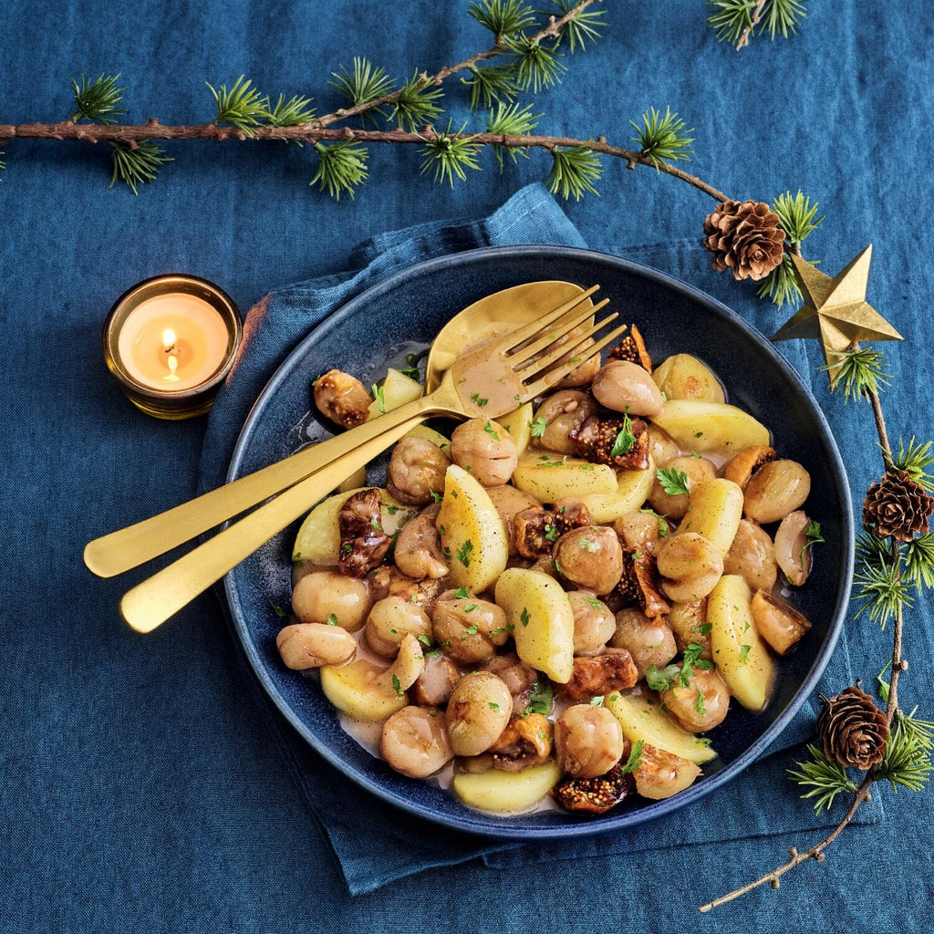 ピカール公式】栗、リンゴ、イチジクのポワレ 冷凍 450g / Poêlée de