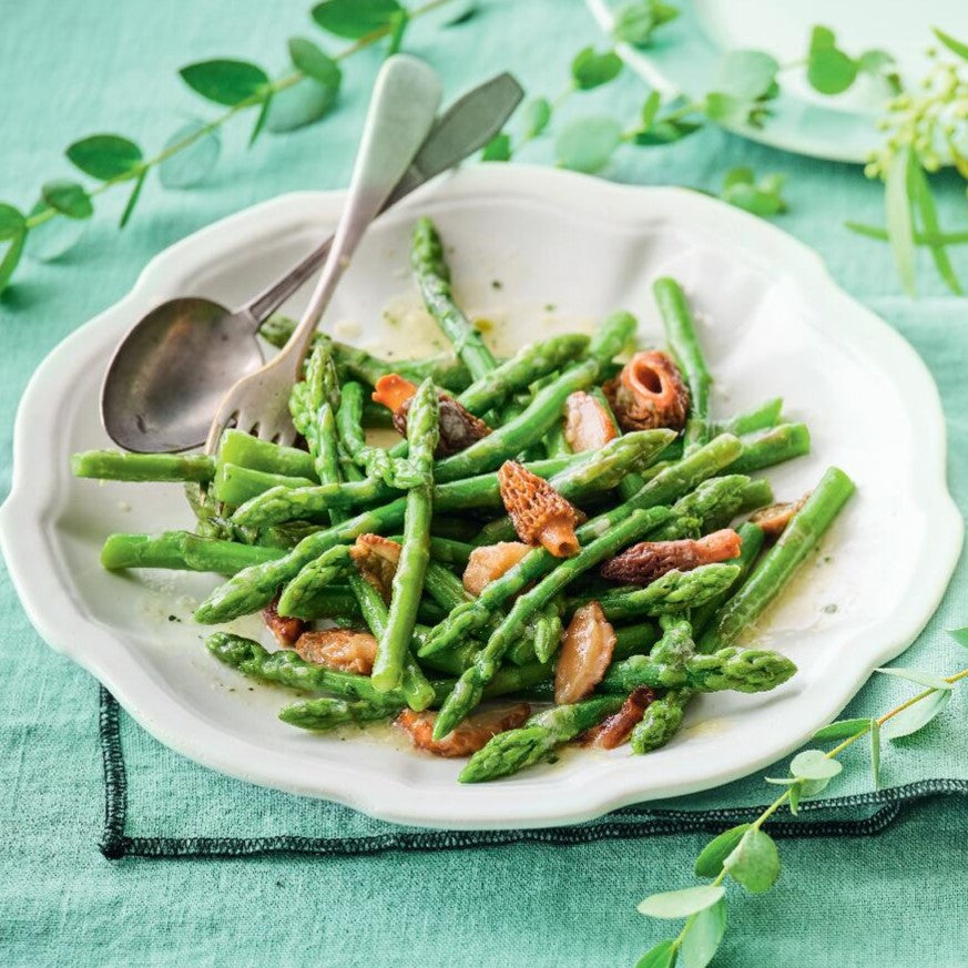 ピカール公式】アスパラガスの穂先と2種類のキノコソテー 冷凍 450g